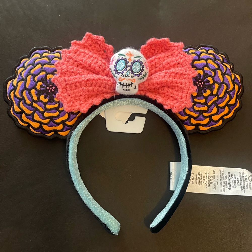 Disney parks embroidered coco headband ears